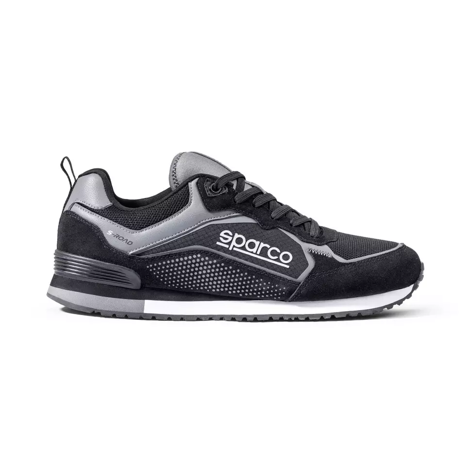 Sparco BMB0001B0-K11, S-ROAD Shoes, Black/Dark Grey, image 3, gallery thumbnail
