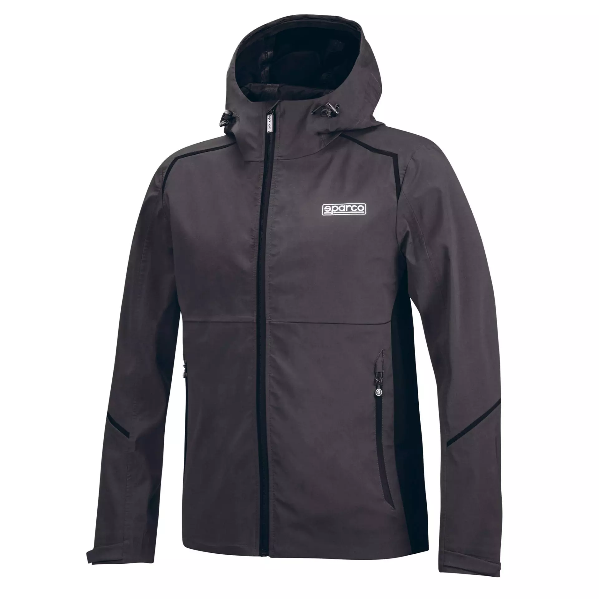 Sparco BMJ0015B0-E41, Shell Jacket Waterproof, Grey/Black, image 1