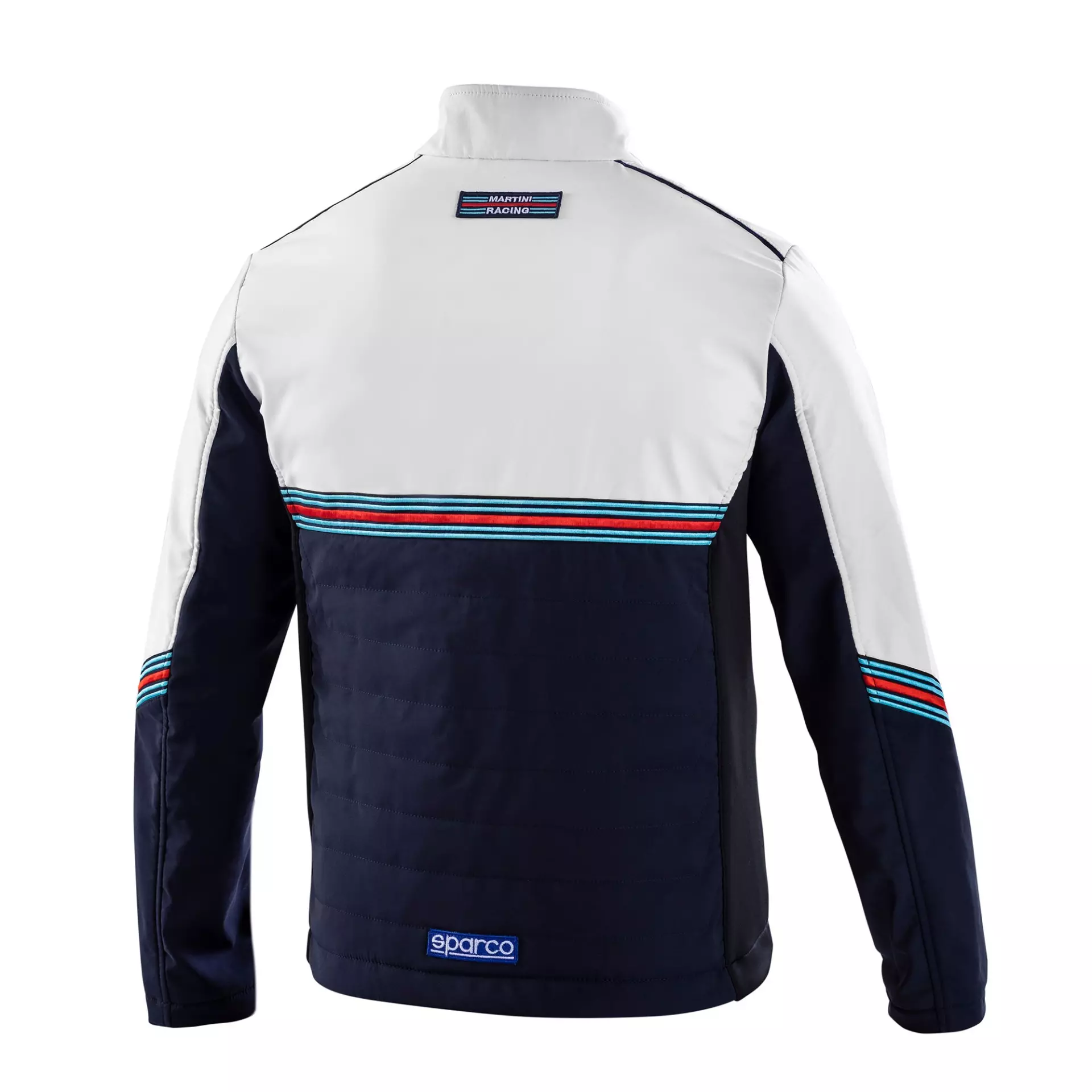 Sparco 01363MR-BMBI, MARTINI-R Softshell Jacket, Navy/White, image 2