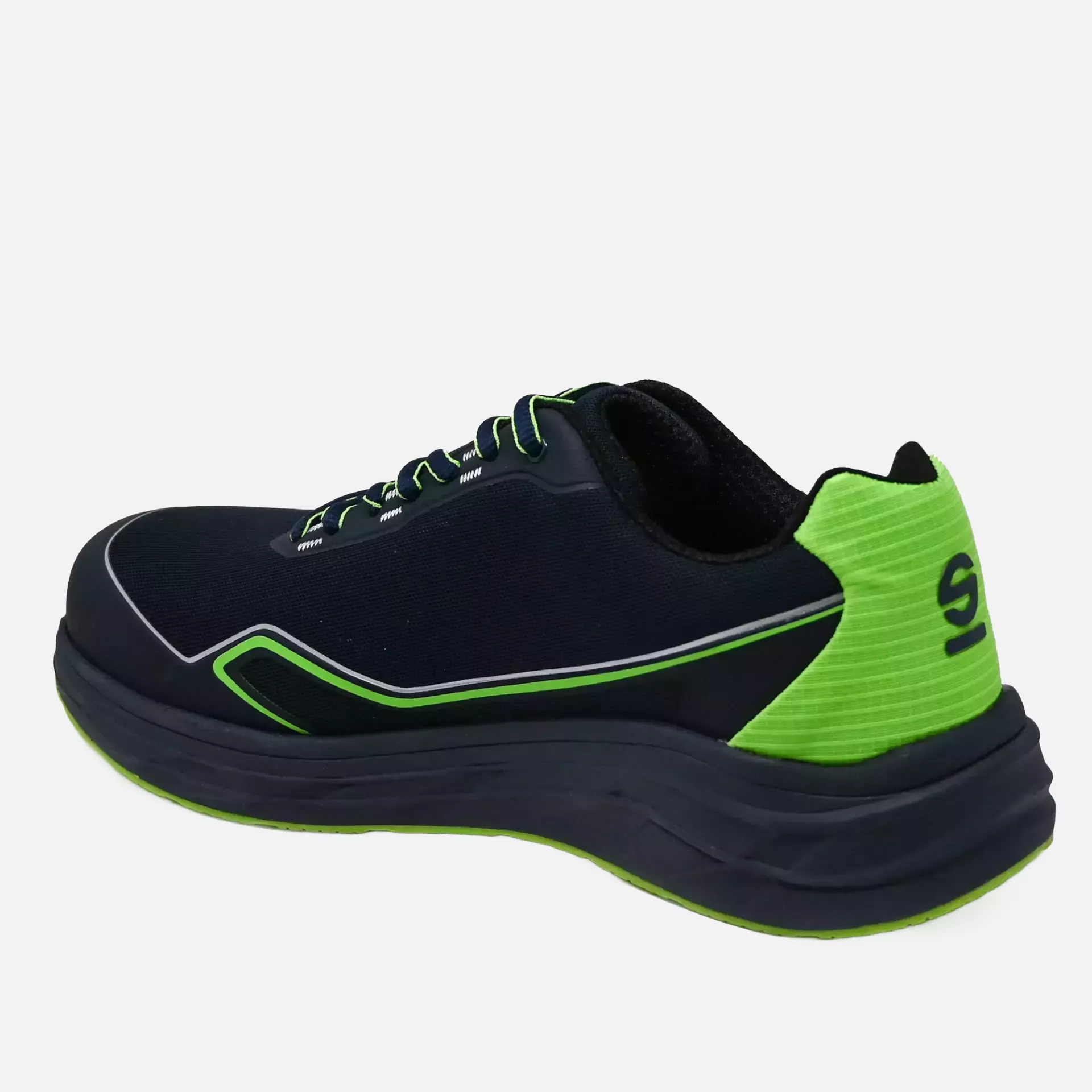 Sparco 07545BMVF, Impulse Willen Safety Shoes ESD S1PS SR FO HRO, Navy Blue/Green, image 3