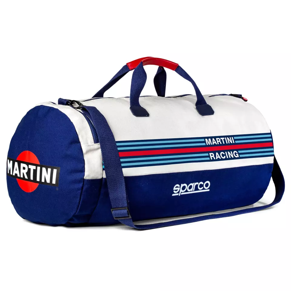Sparco 099100MR, Martini Racing Travel Bag, Blue/White, image 1, gallery thumbnail