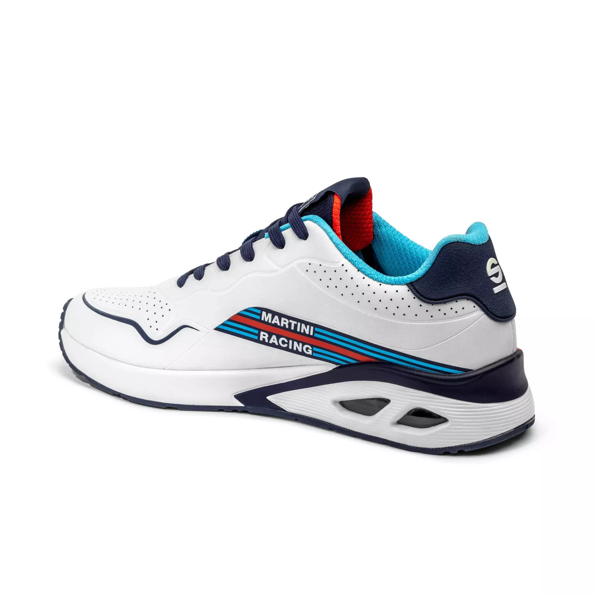 Sparco BMB0002D0-W18, S-Light Martini Racing Sneaker, Weiß/Marineblau, image 2