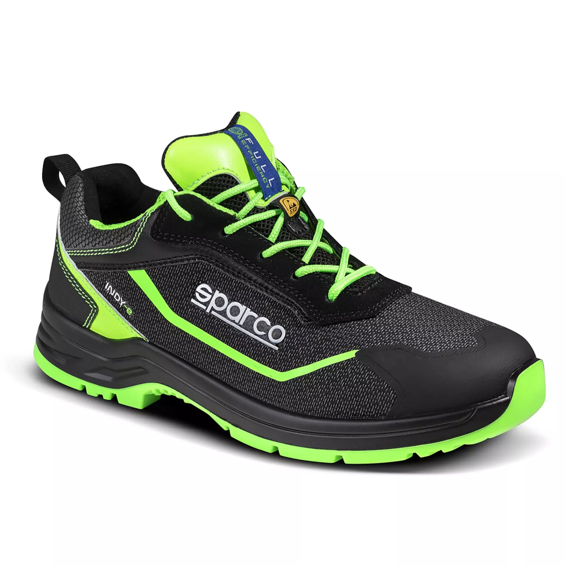 Sparco 07540NRVF, Indy Forester Skyddsskor ESD S3S SR, svart/grön, image 3