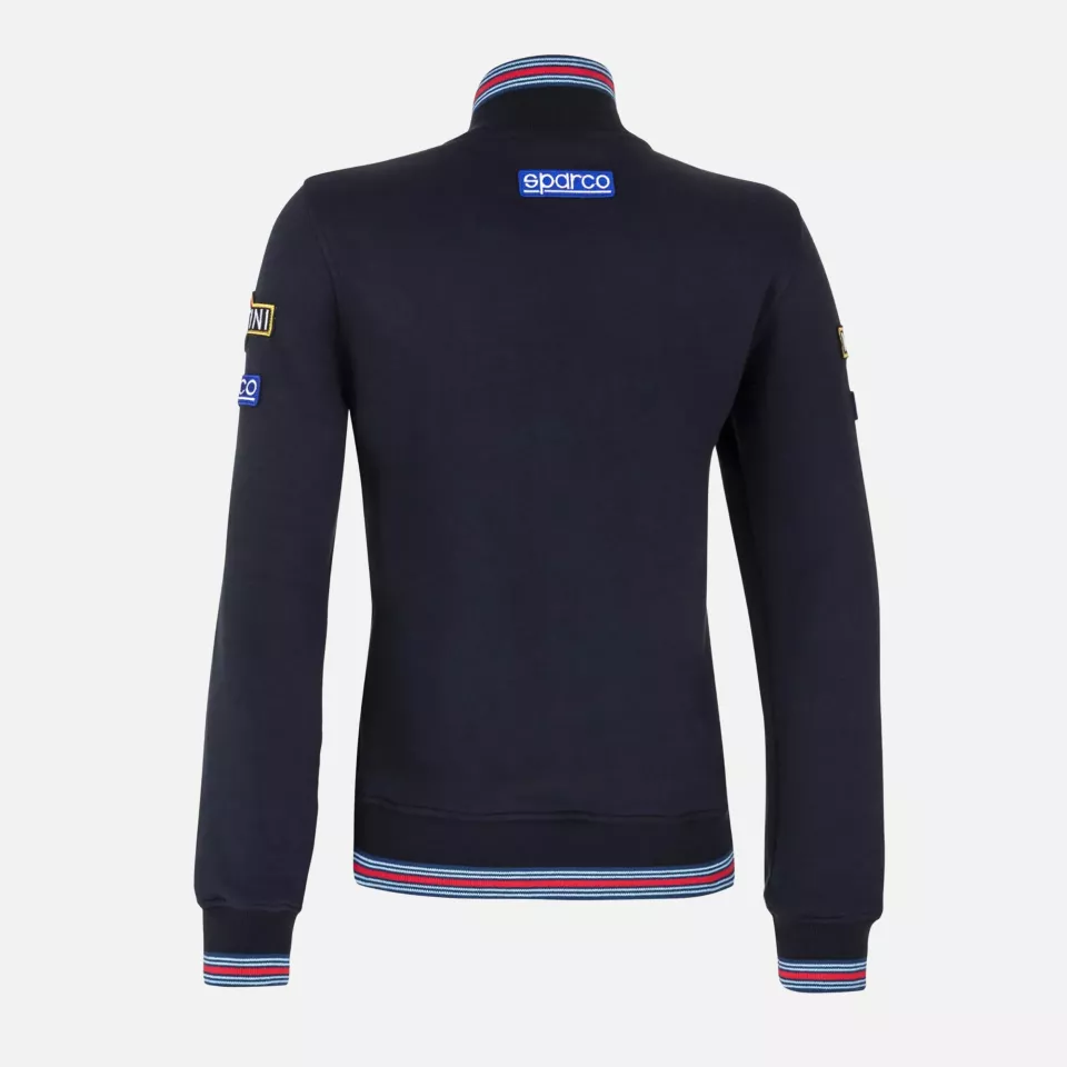Sparco 013033MR-BM, MR Damen Sweatjacke, Marineblau, image 2, gallery thumbnail