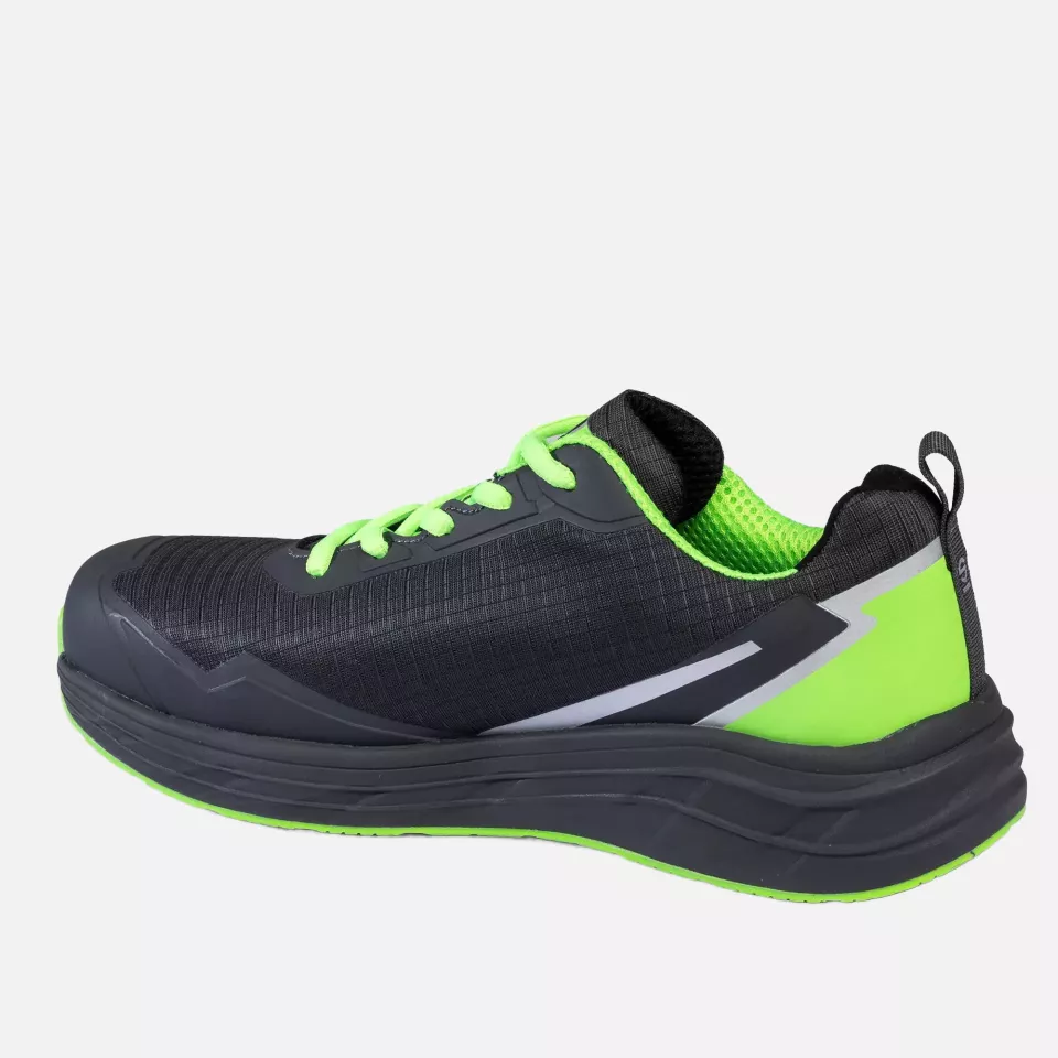 Sparco BTB0013B0-E54, Impulse Lucas Safety Shoes S3S SR FO HRO ESD, Dark Grey/Fluo Green, image 1, gallery thumbnail