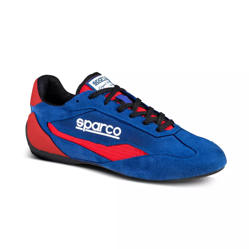 Sparco 0012A7-BMRS, S-DRIVE Shoes, Blue/Red, image 1, gallery thumbnail