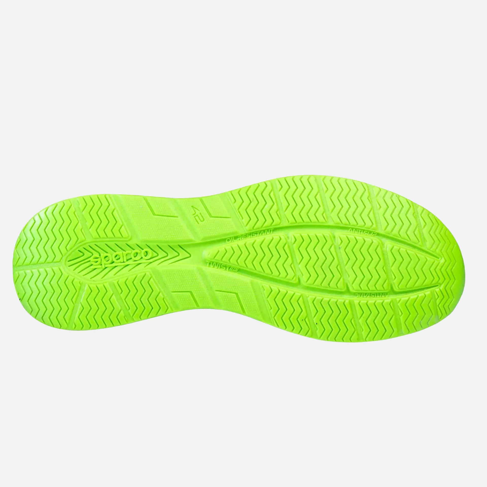 Sparco BTB0013B0-E54, Impulse Lucas Safety Shoes S3S SR FO HRO ESD, Dark Grey/Fluo Green, image 3