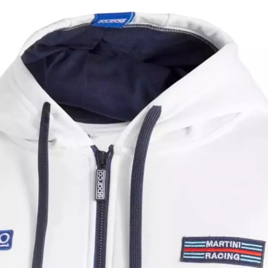 **Hooded Design** keeps you cozy and ready for any breeze while adding a sporty edge.