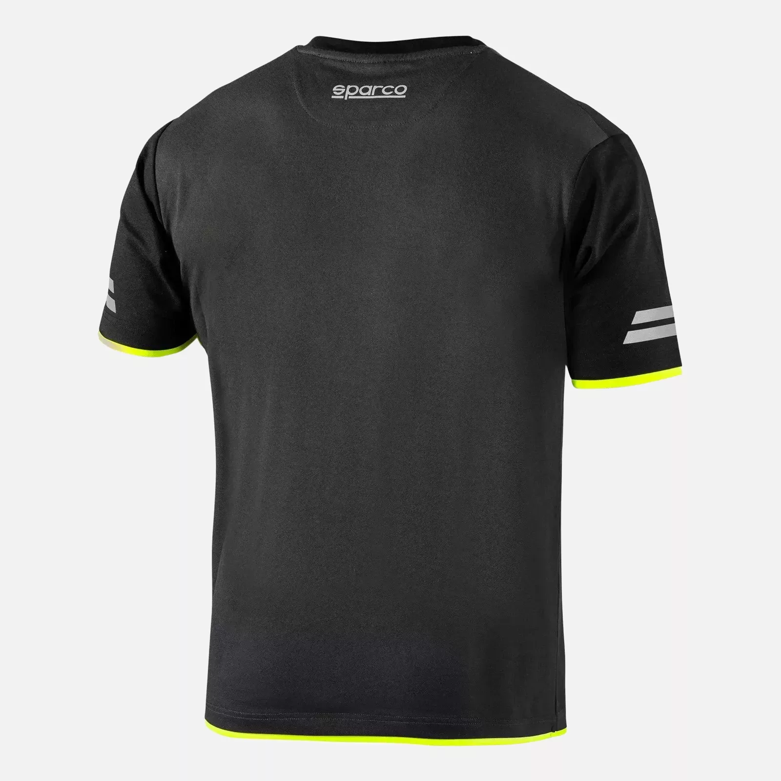 Sparco 02416GSGF, Tucson Tech T-Shirt, Gray/Yellow, image 2