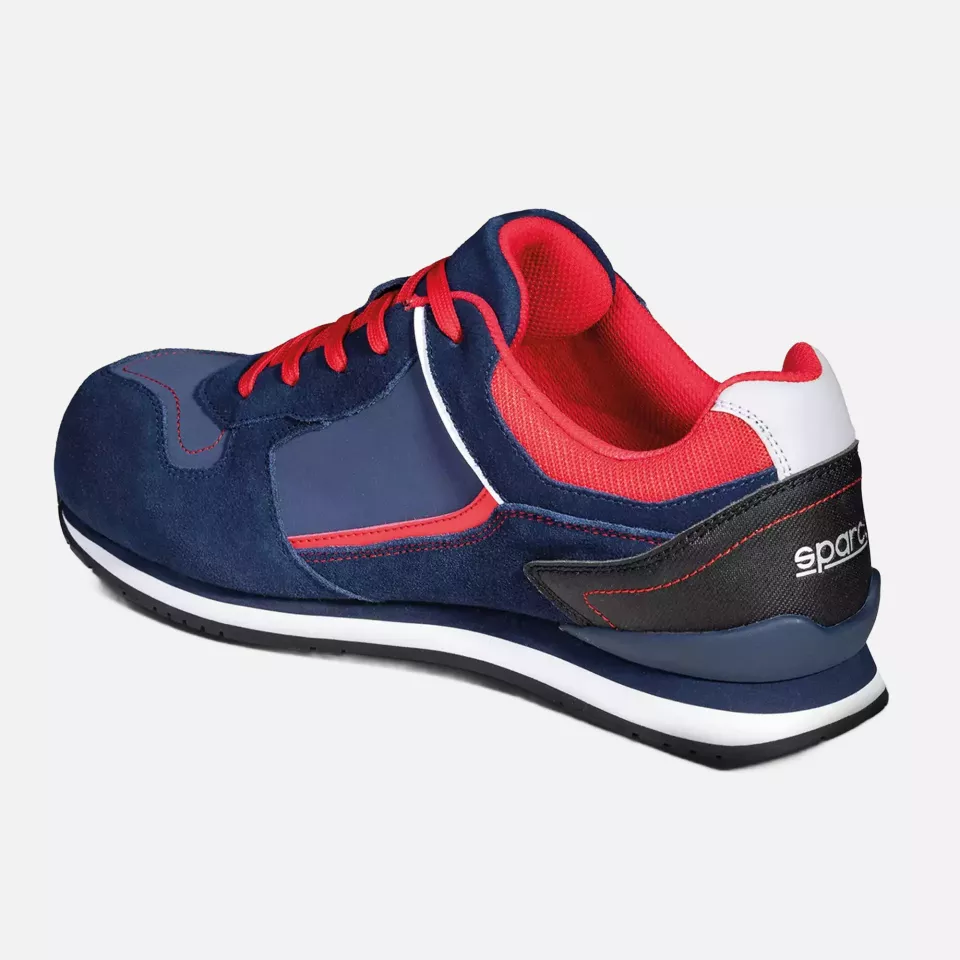 Sparco 07535RBBMRS, Gymkhana Redbull Saftey Shoes ESD ESD S3S SR FO HRO, Navy Blue/Red, image 1, gallery thumbnail