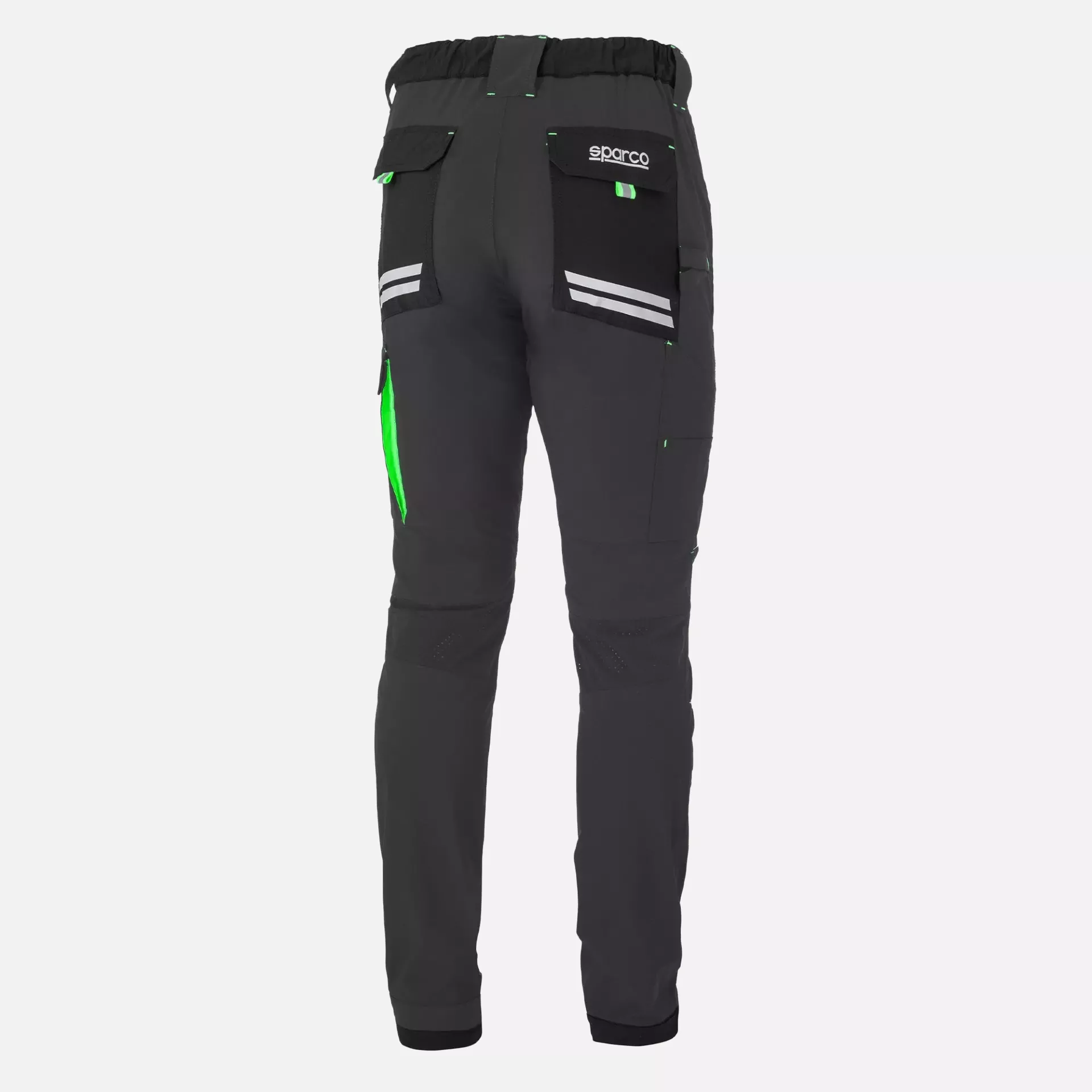 Sparco 02425-GSVF, Kansas Tech Light Pants, Grey/Green, image 2