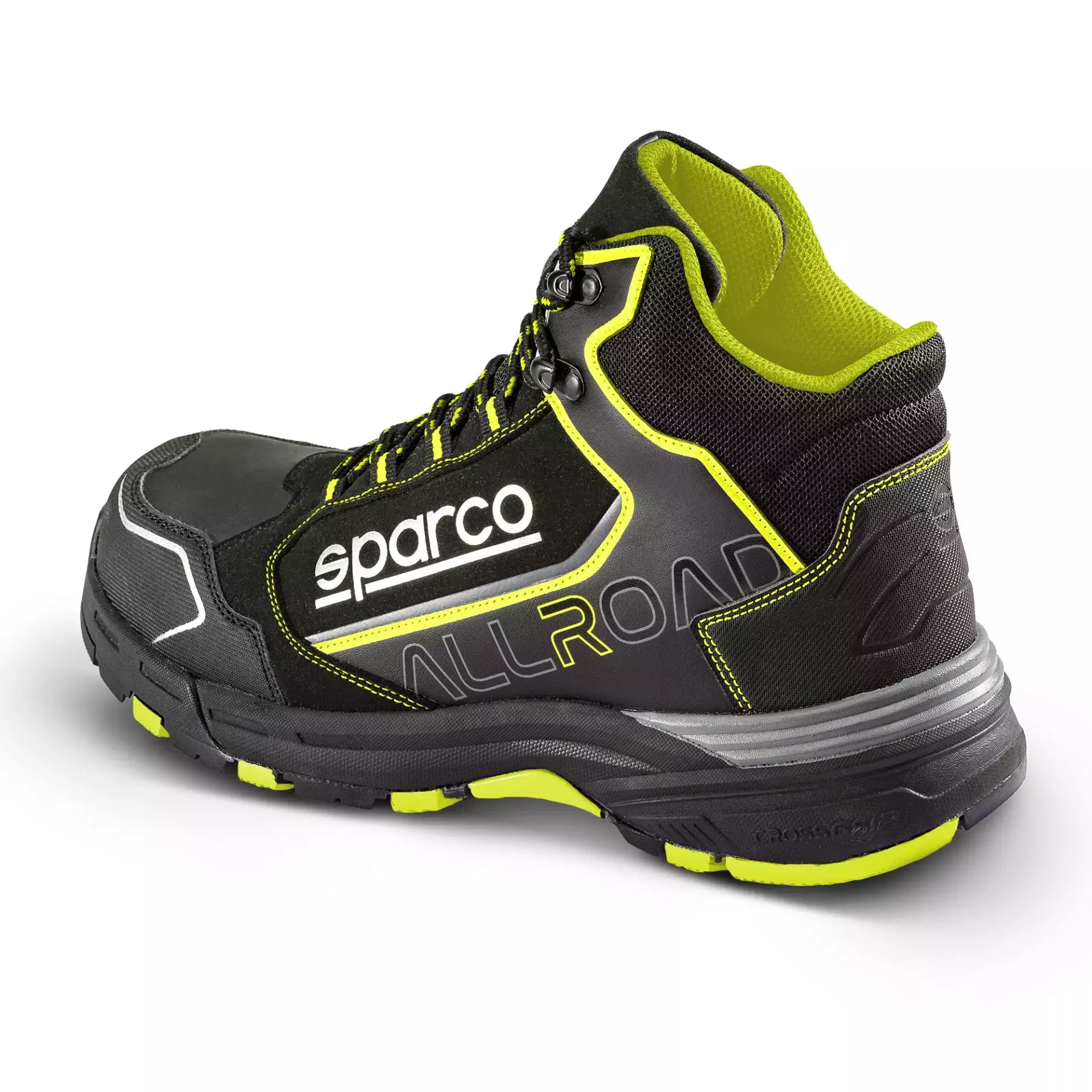 Sparco 07529NRGF, Allroad Motegi Saftey Shoes ESD S3S SR FO HRO, Black/Yellow, image 3