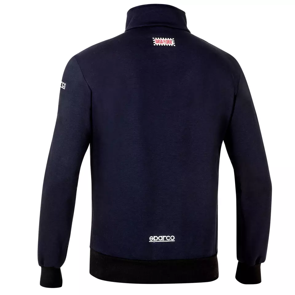Sparco 013042TF-BM, Targa Florio Sweatjacke, Marineblau, image 2, gallery thumbnail