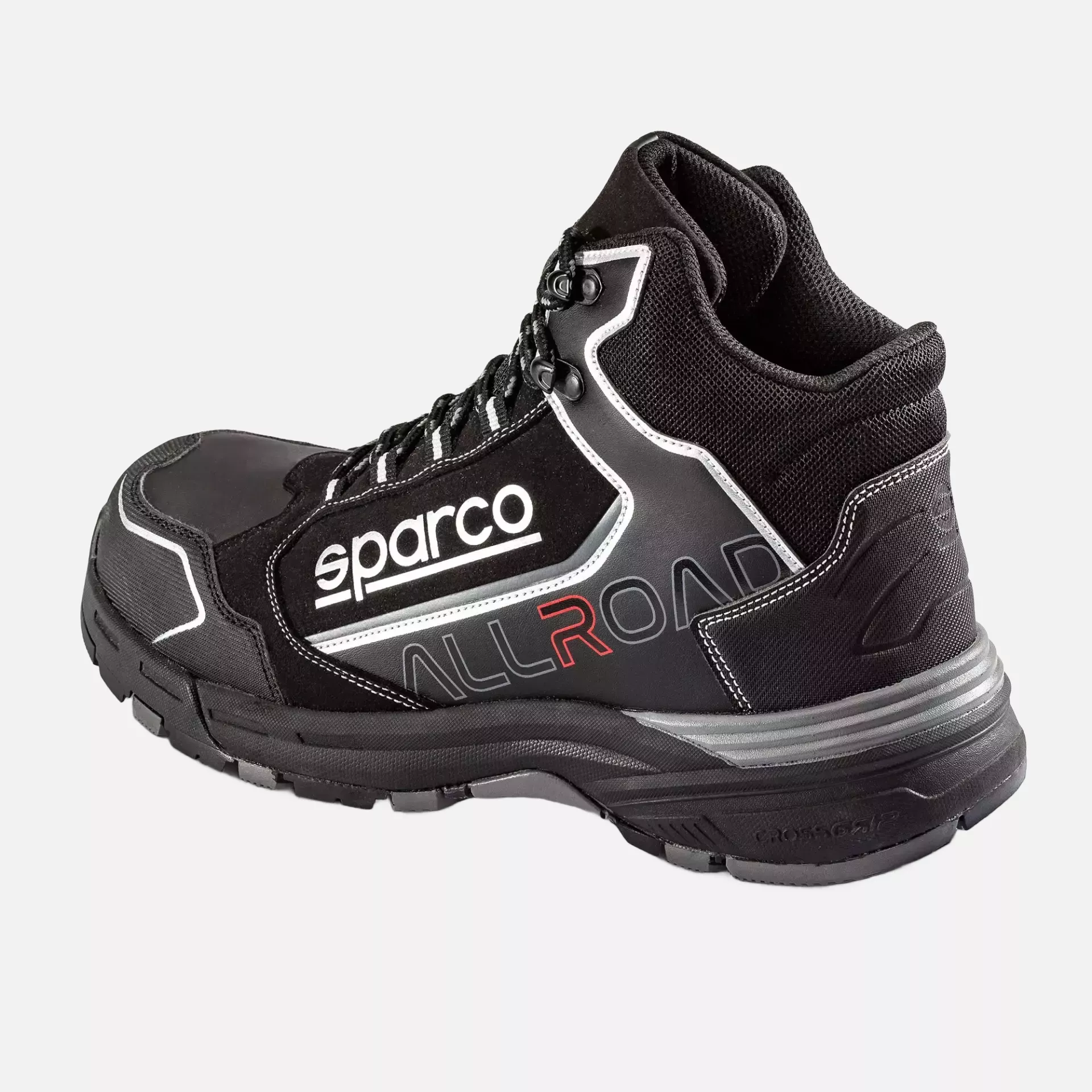 Sparco 07529NRNR, Allroad Okayama Saftey Shoes ESD S3S SR FO HRO, Black, image 2