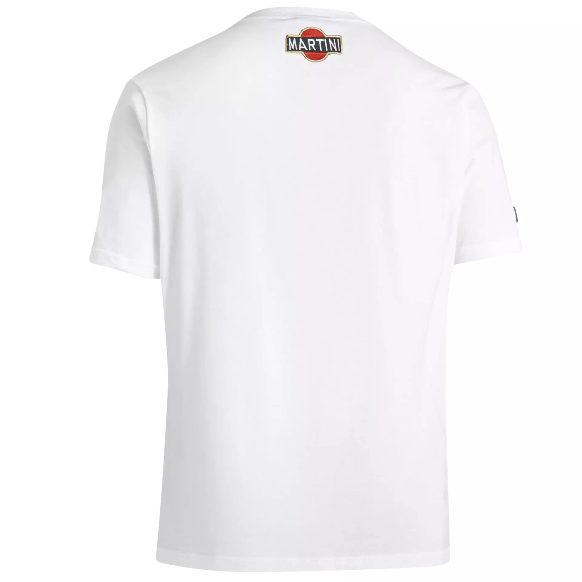 Sparco BML0007D0-W01, Martini Racing Top Stripes T-Shirt, White, image 2