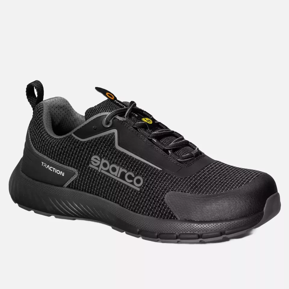 Sparco BTB0002B0-K01, Traction Safety Shoes S1PS, Black, image 1, gallery thumbnail