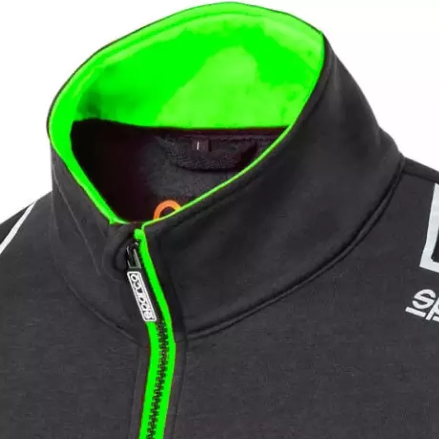 **Stand-Up Collar** provides a sleek, protective fit that keeps warmth close and adds a polished look.