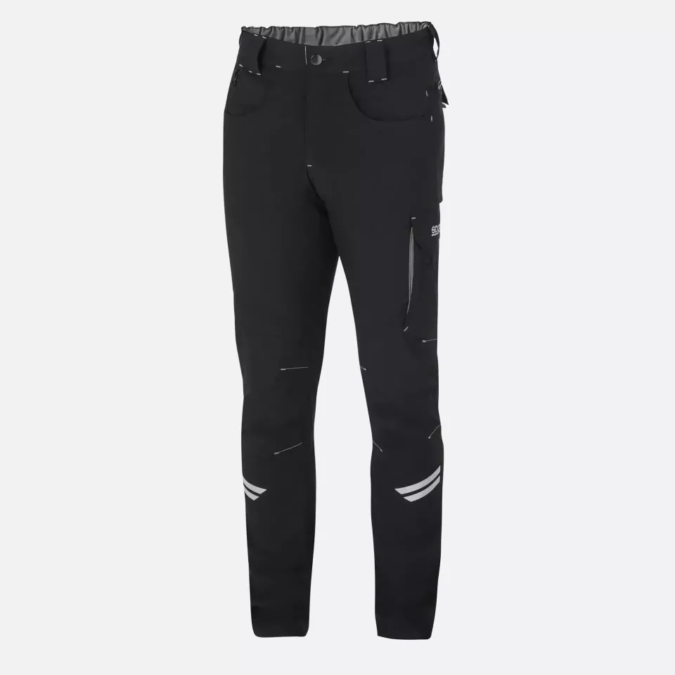 Sparco 02425NRGS, Kansas Tech Leichte Bundhose, Schwarz/Dunkelgrau, image 1, gallery thumbnail