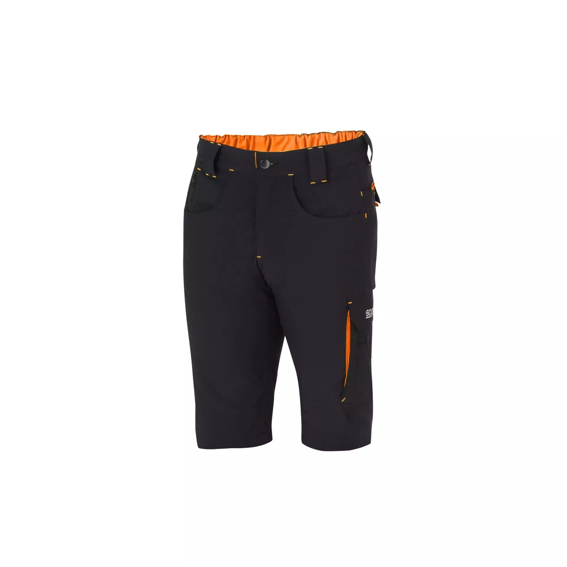Sparco 02428NRAF, Laredo Tech Leichte Shorts, Schwarz/Orange, image 1