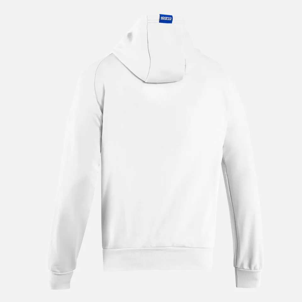 Sparco BMF0012S0-W01, Gulf Hoodie, White, image 2, gallery thumbnail