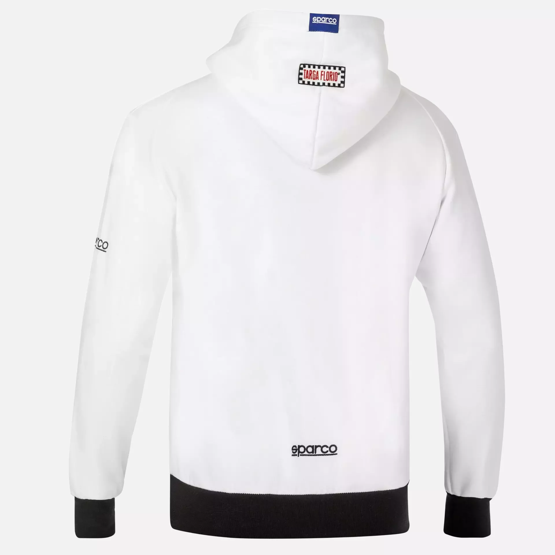 Sparco 013041TF-BI, Targa Florio Hoodie F1, Weiß, image 2
