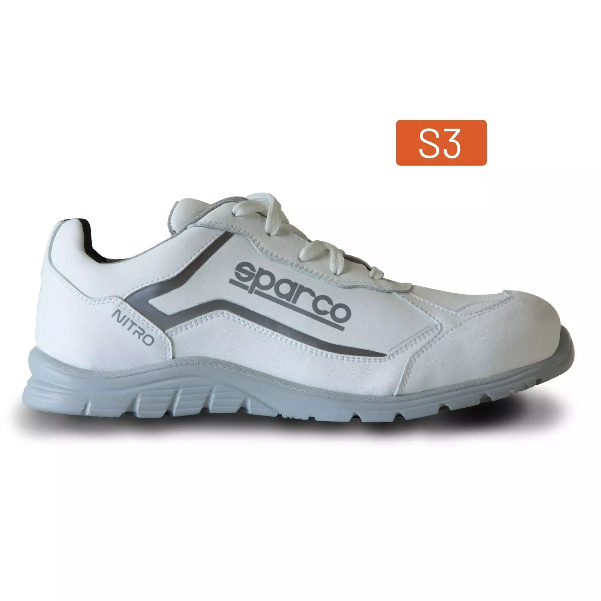 Sparco 07522BIBI, Nitro Hannu Skyddsskor ESD S3 SRC, vita, image 1