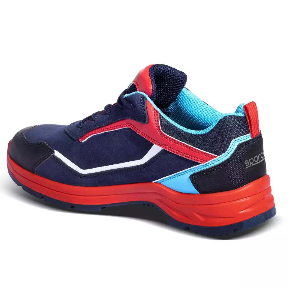 Sparco 07537MRBMRS, Indy Sanremo Saftey Shoes ESD S3S SR FO LG, Navy Blue/Red, image 1, gallery thumbnail