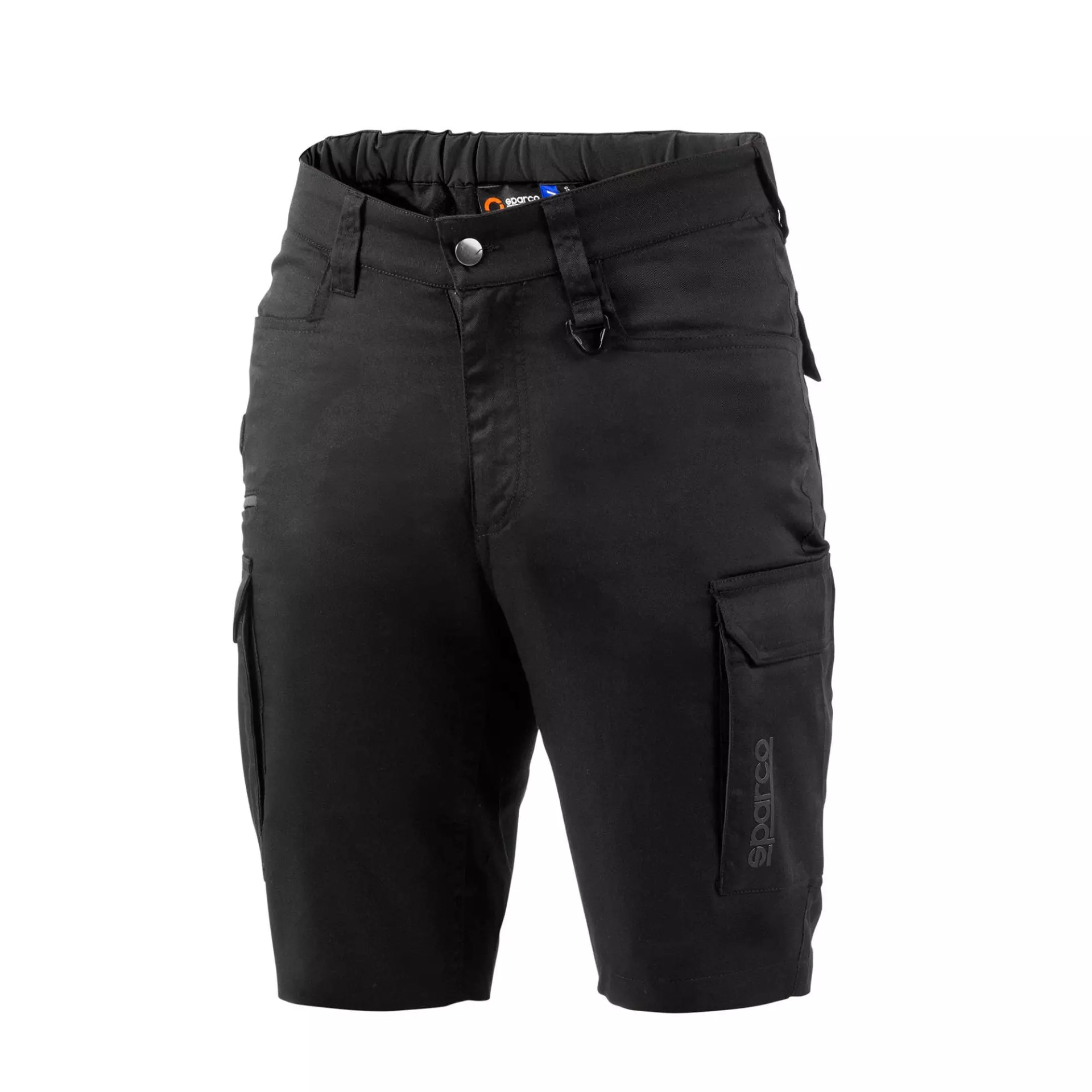 Sparco BTP0002B0-K11, Hawaii Bermuda Shorts, Black/Dark Grey
