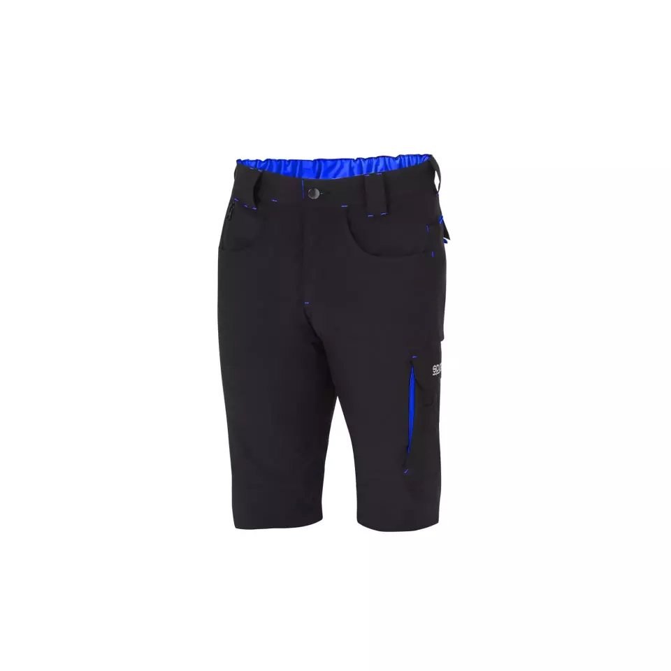 Sparco 02428NRAZ, Laredo Tech Light Shorts, Black/Blue