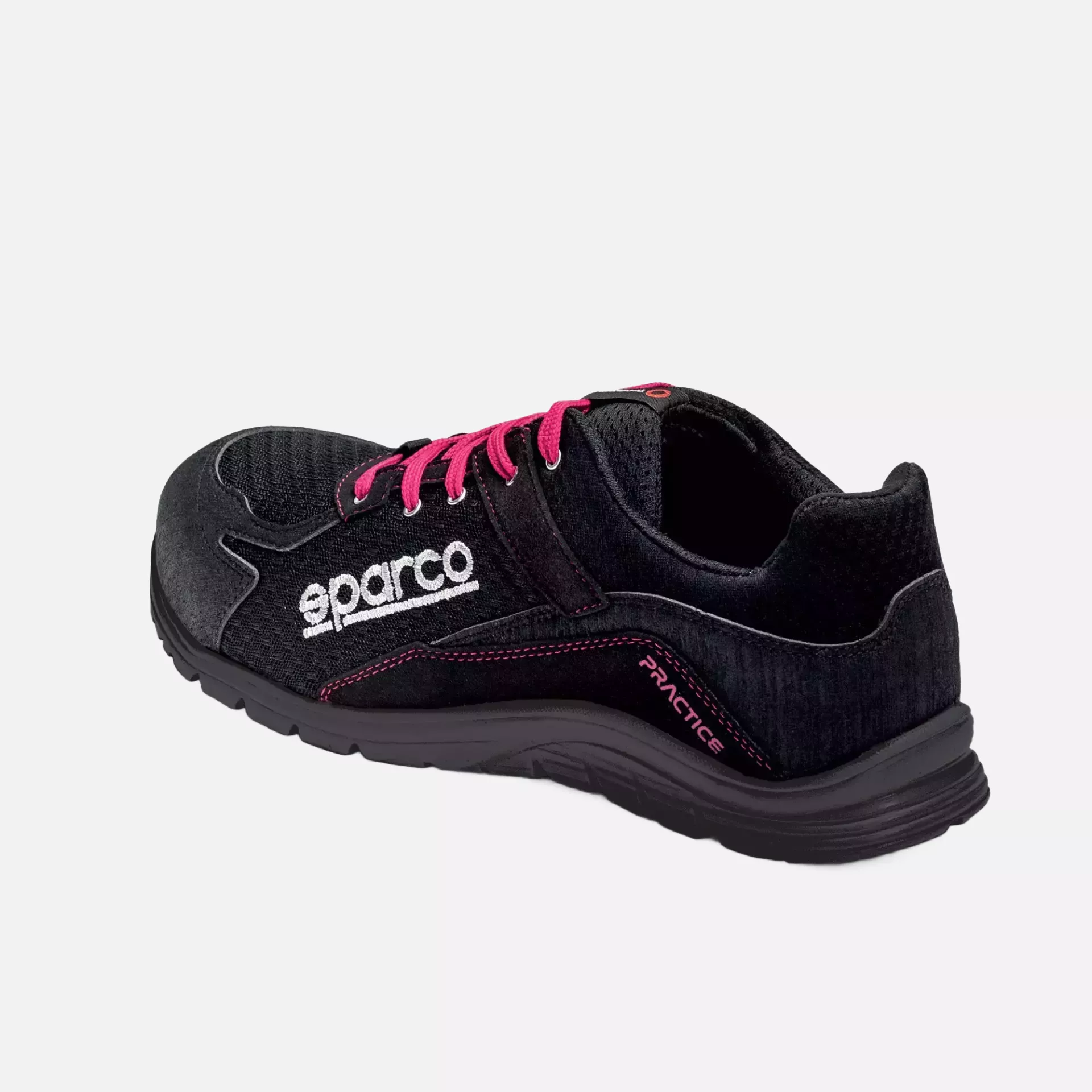 Sparco 07517NRFU, Practice Jody Saftey Shoes ESD S1P SRC, Black/Pink, image 3
