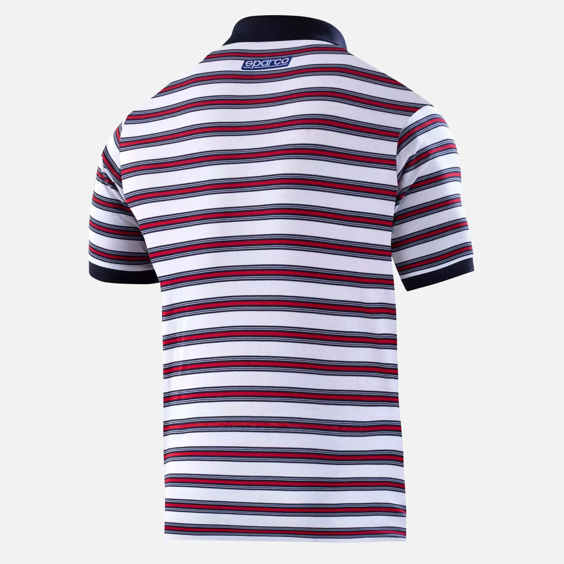 Sparco 01396MR-BI, Sportline Martini Racing Replica Polo Shirt, White/Red/Navy, image 2