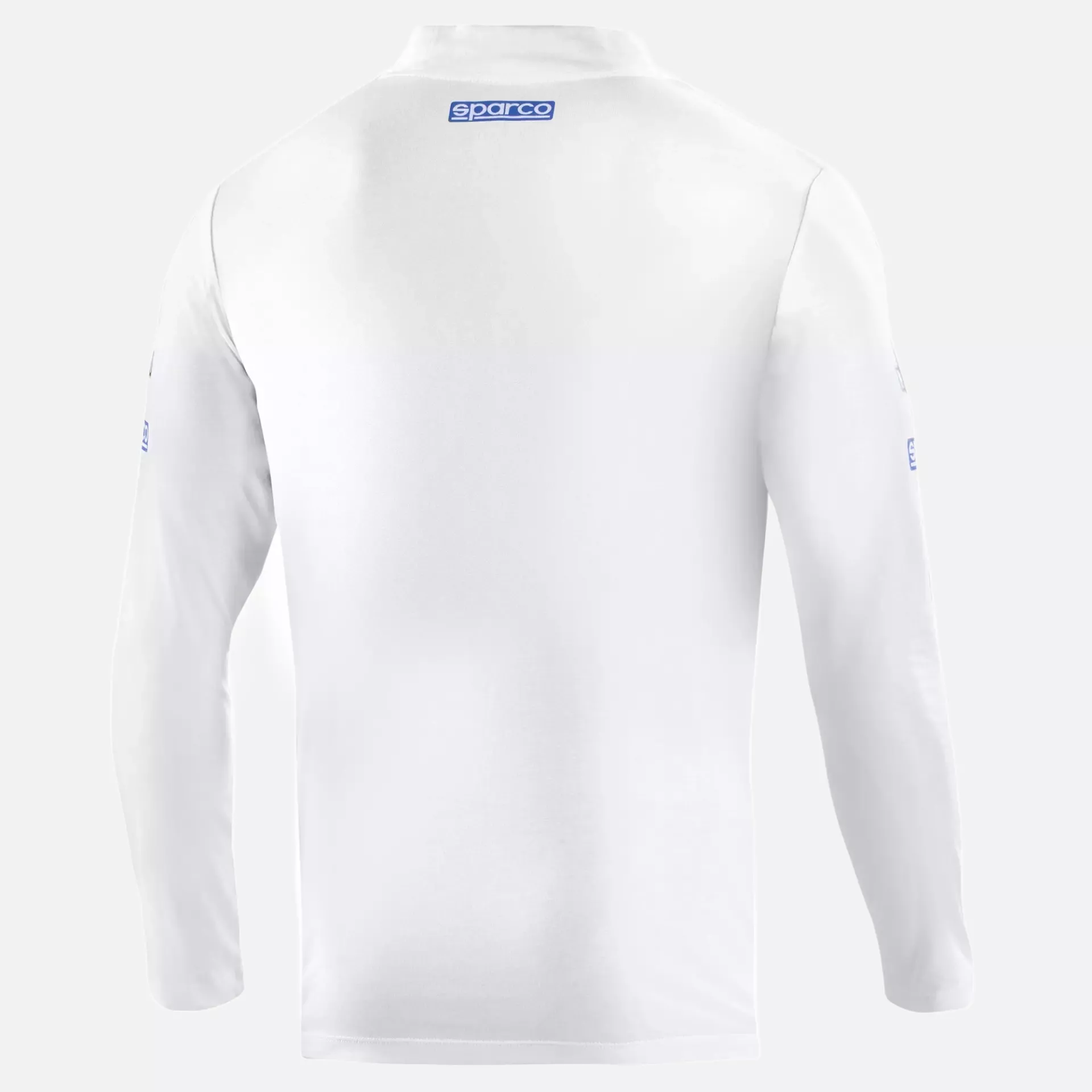 Sparco 002206MR-BI, Martini High Collar Long Sleeve Shirt, White, image 2