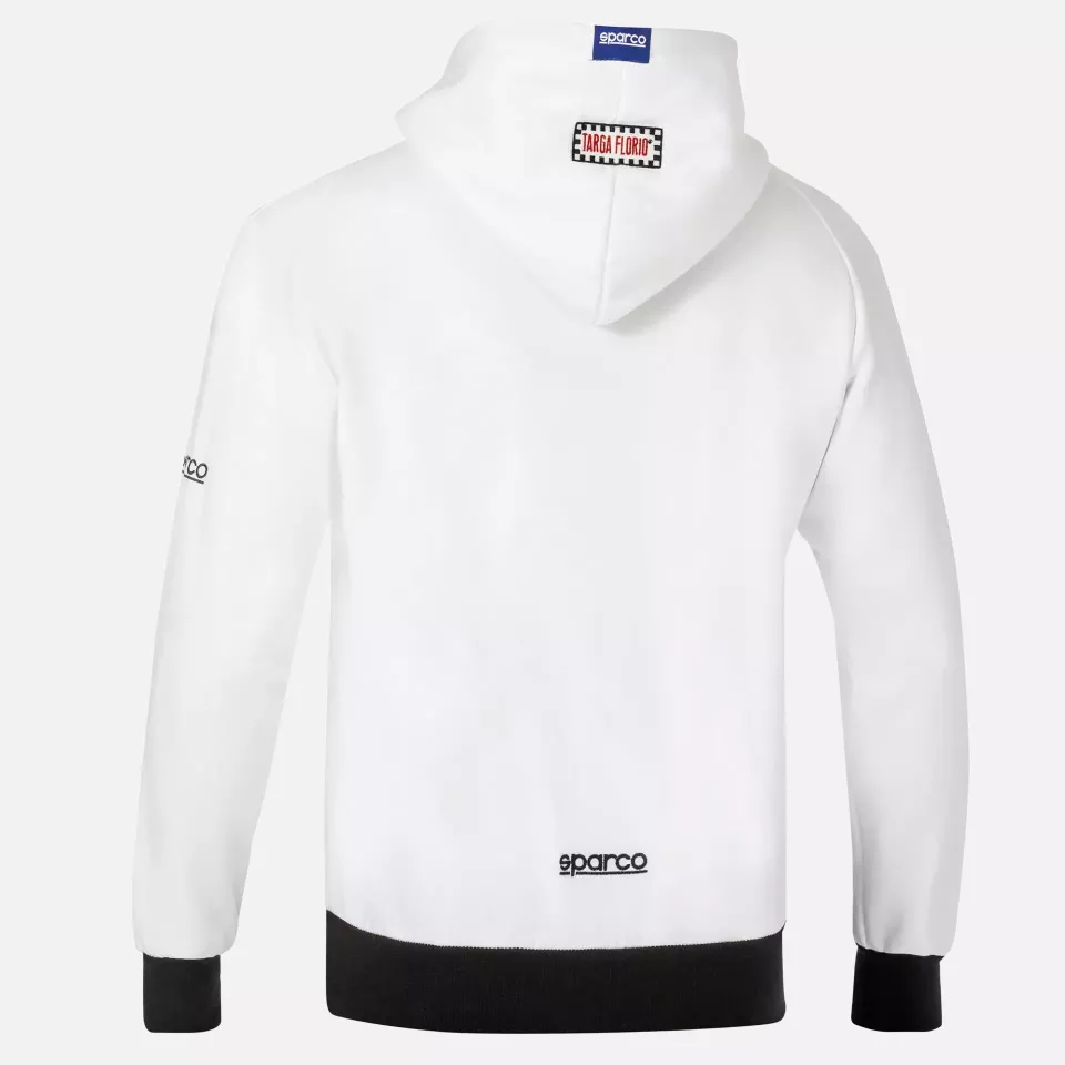 Sparco 013041TF-BI, Targa Florio Hoodie F1, Weiß, image 2, gallery thumbnail