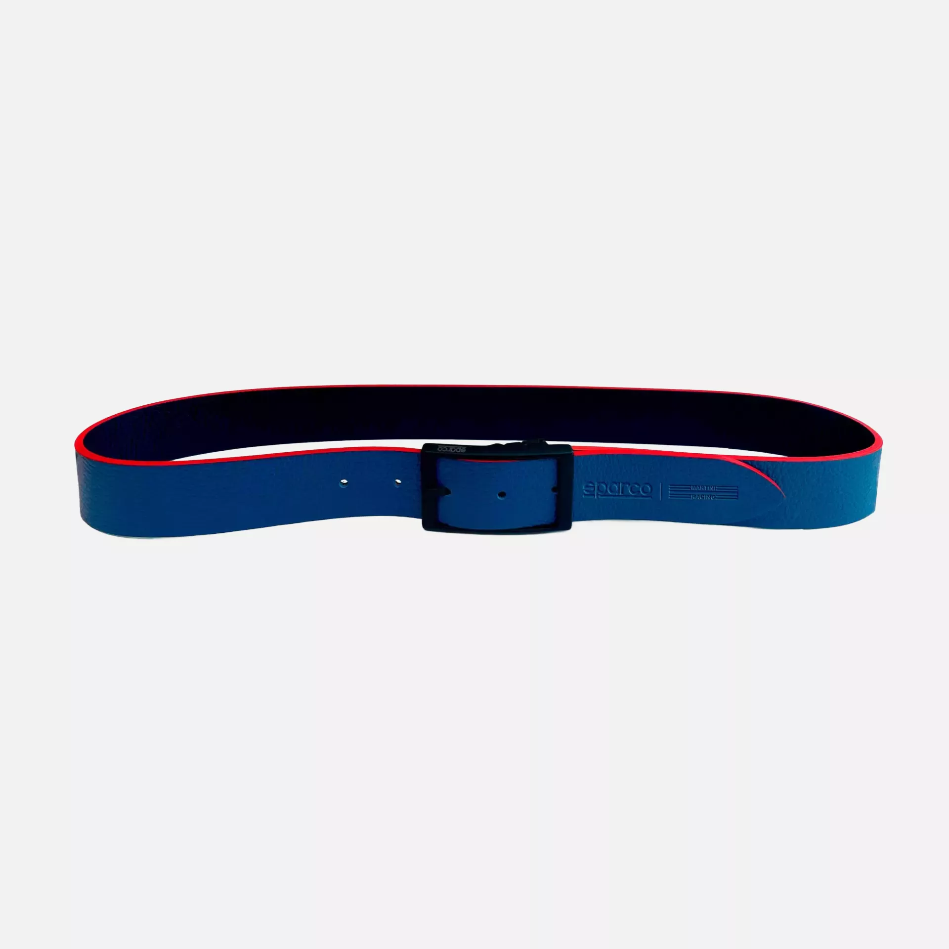 Sparco 099149MR, Martini-R Reversible Belt, Blue/Black Leather, image 3