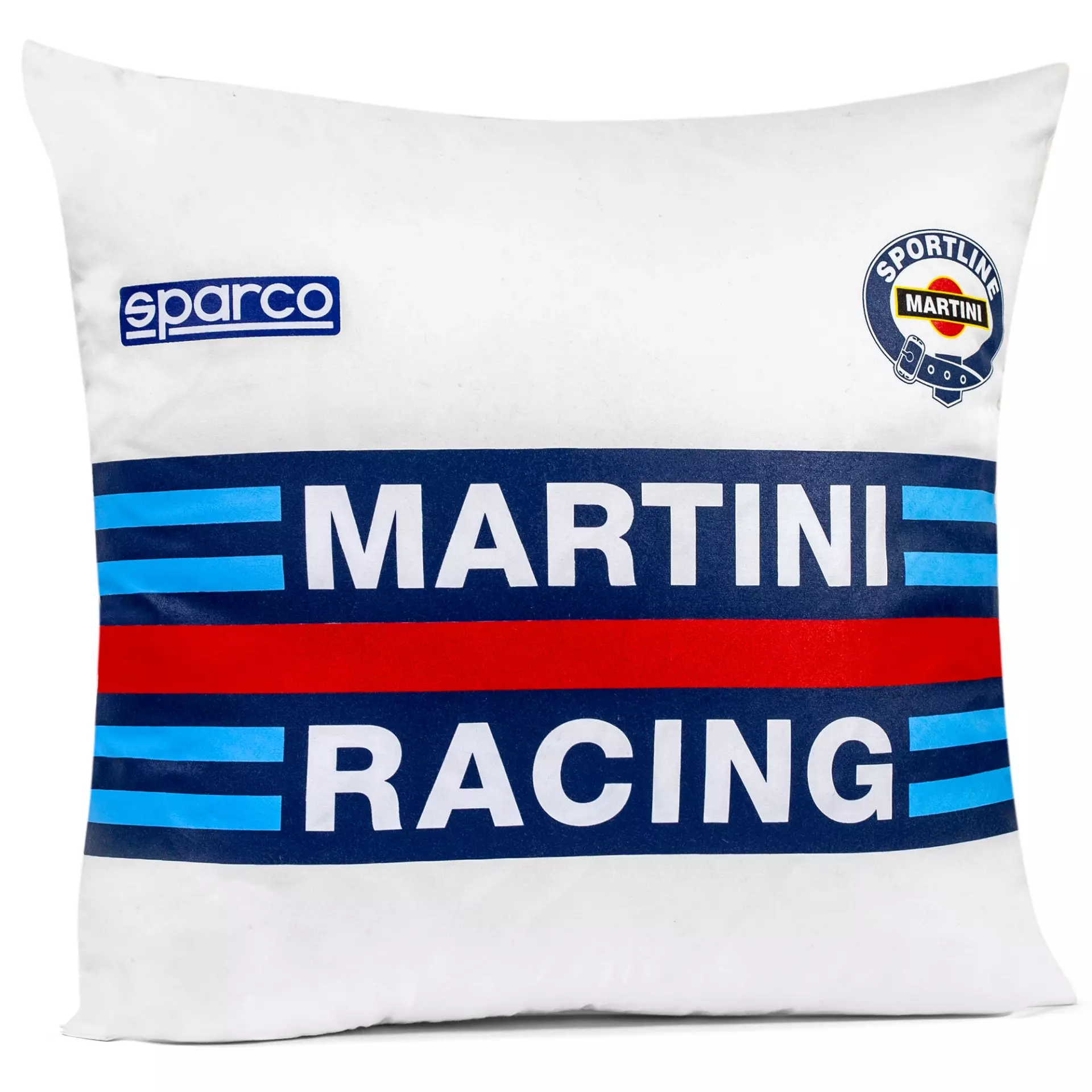 Sparco 099096MR-BI, Martini-R Replica Cushion 40x40cm, White, image 1