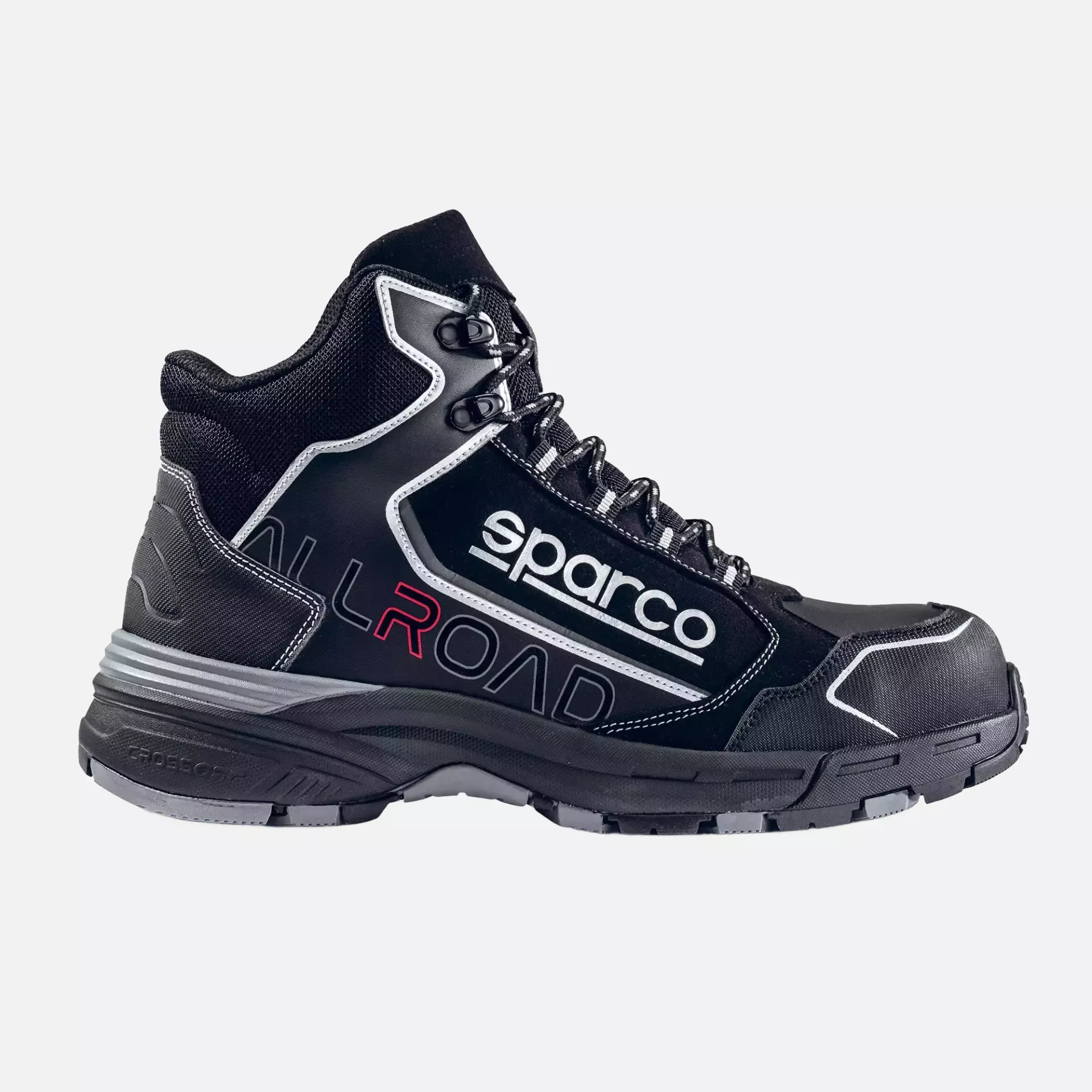 Sparco 07529NRNR, Allroad Okayama Saftey Shoes ESD S3S SR FO HRO, Black, image 3