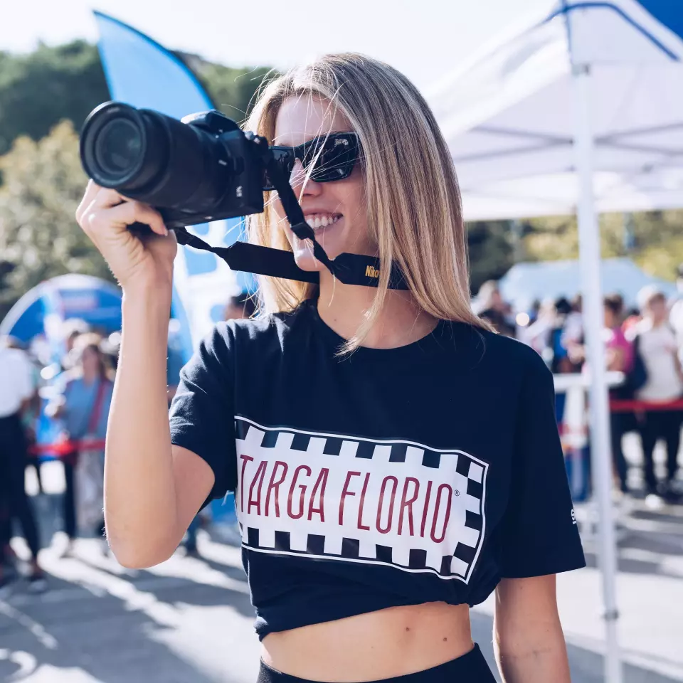 Sparco 013039TF-BM, Targa Florio T-Shirt, Navy Blue, image 4, gallery thumbnail