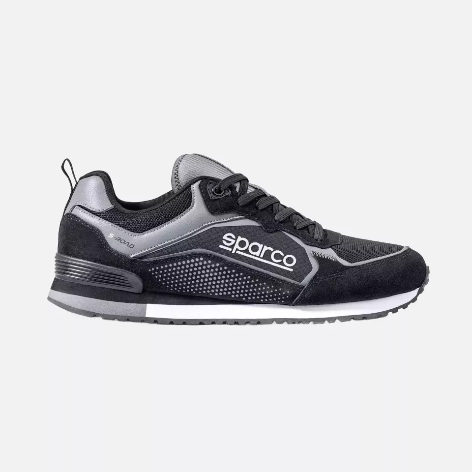 Sparco BMB0001B0-K11, S-ROAD Shoes, Black/Dark Grey, image 3, gallery thumbnail