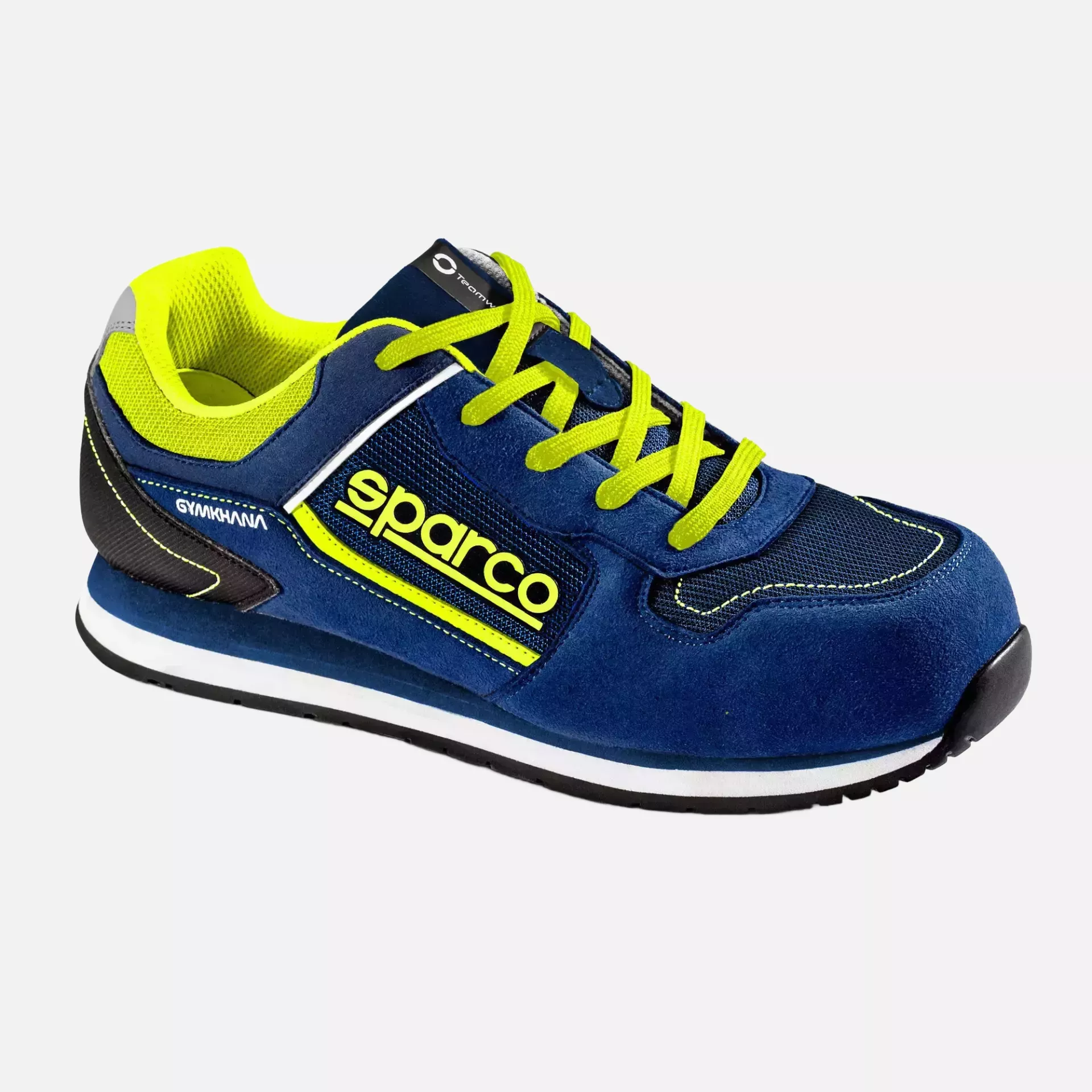Sparco 07527BMGF, Gymkhana Dani Sicherheitsschuhe S1P SRC, Marineblau/Gelb, image 2