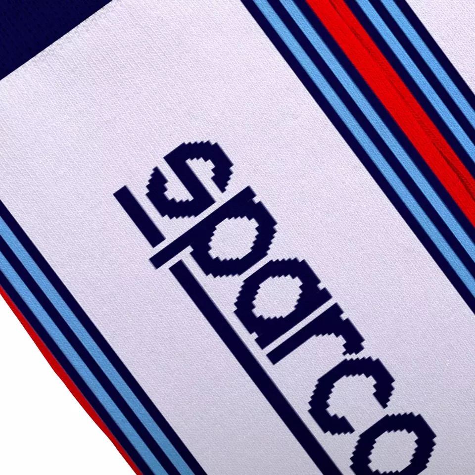 Sparco 099145MR-BIBM, Martini-R Iconic Socks, White/Blue, image 4, gallery thumbnail
