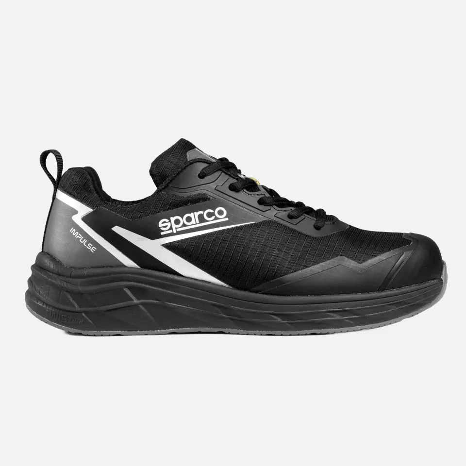 Sparco BTB0013B0-K11, Impulse Chris Safety Shoes ESD S3S SR FO HRO, Black/Dark Grey, image 3, gallery thumbnail