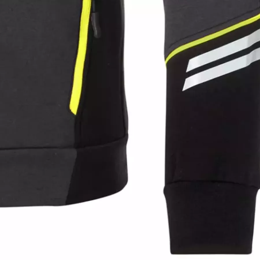 **Elastic Cuffs** ensure a snug, flexible fit that locks in comfort and warmth with every movement.