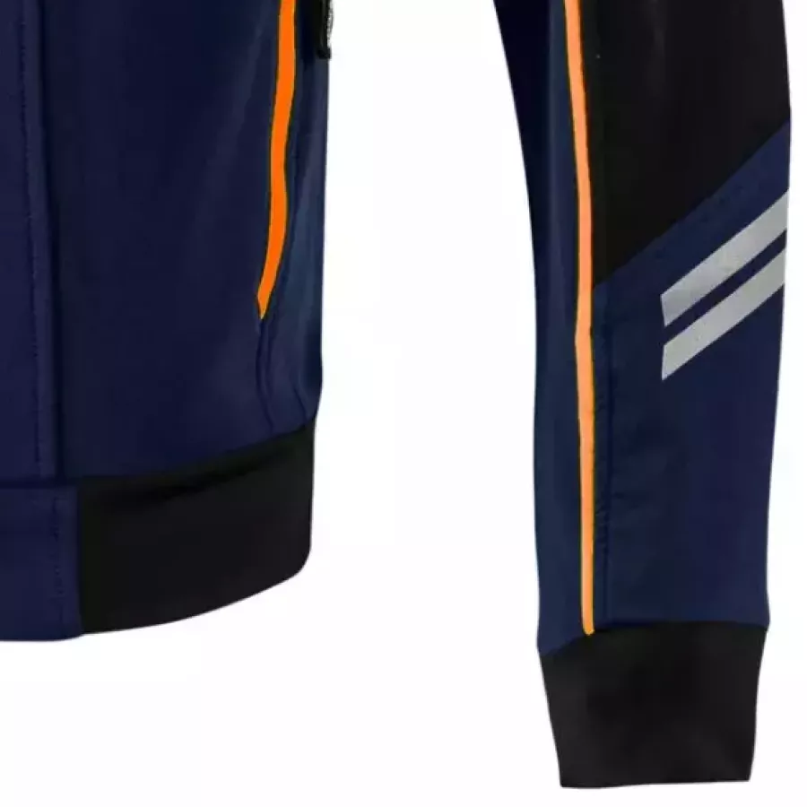 **Reflective Strips** enhance visibility to help you feel more confident when light levels drop.