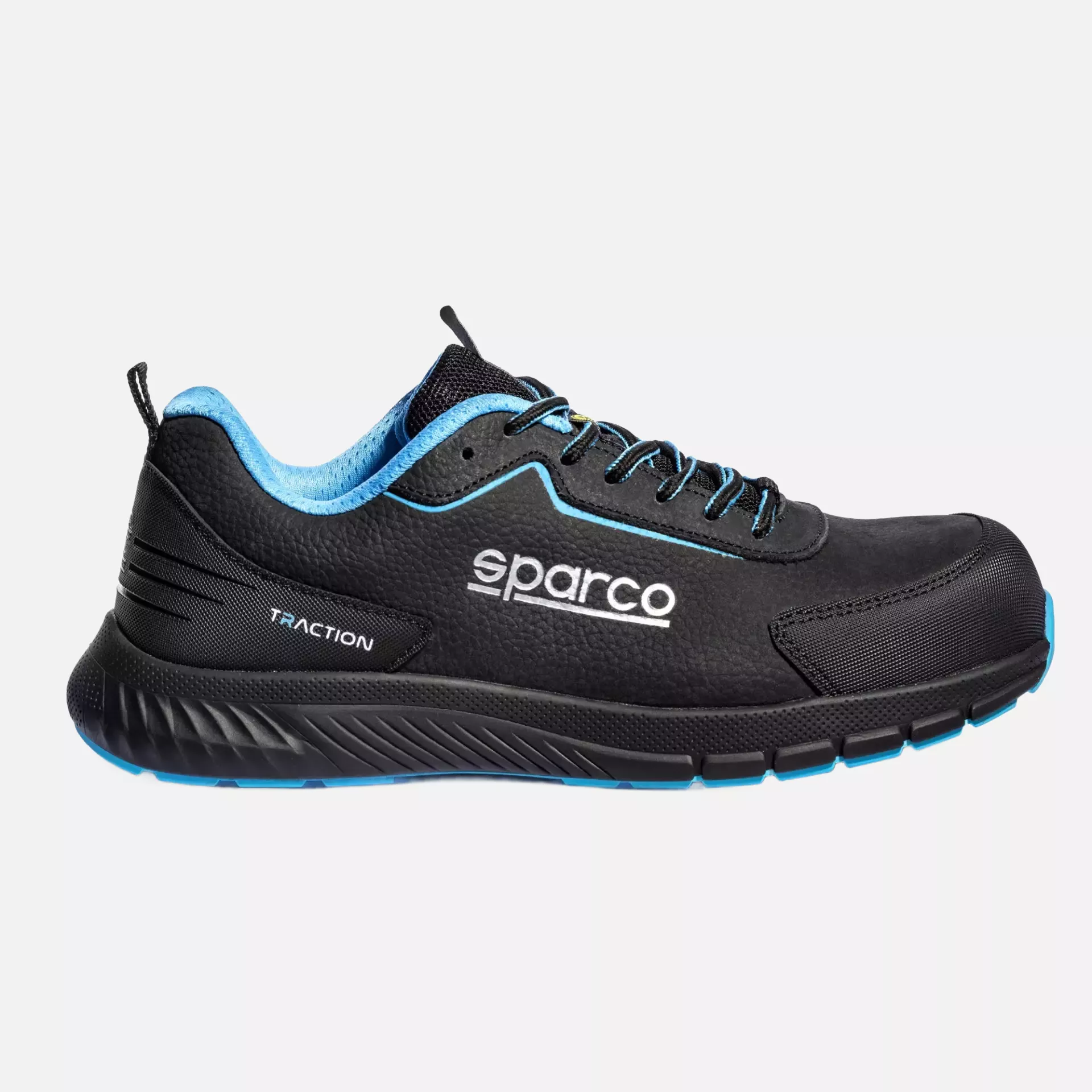 Sparco BTB0030B0-K30, Traction Safety Shoes S3S SR FO HR, Black/Sky Blue, image 3