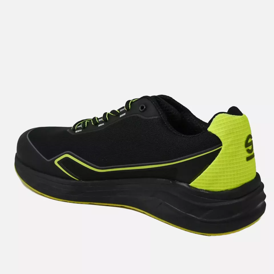Sparco 07545NRGF, Impulse Luton Safety Shoes ESD S1PS SR FO HRO, Black/Yellow, image 3, gallery thumbnail