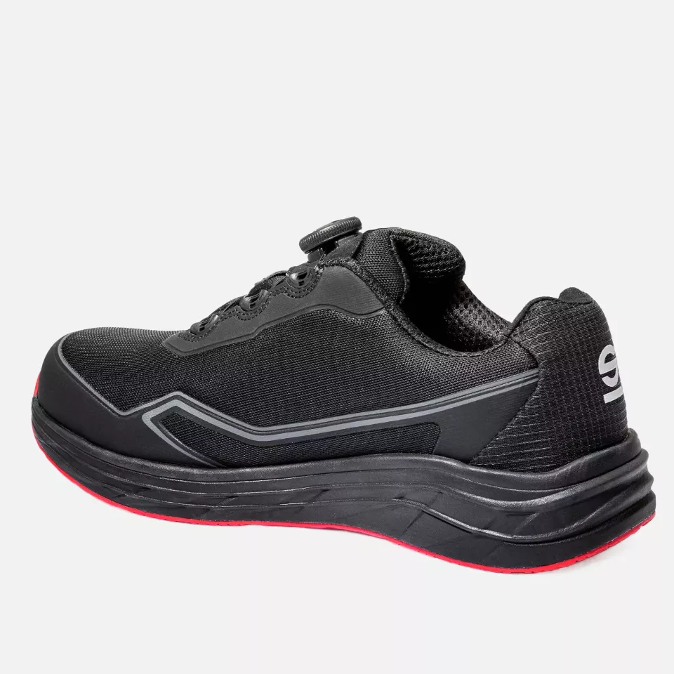 Sparco BTB0019B0-K12, IMPULSE+ Safety Shoes S1PS SR FO HRO, Black/Red, image 2, gallery thumbnail