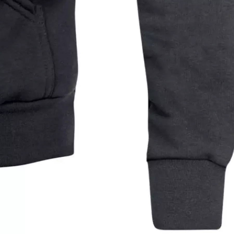 **Ribbed Knit Cuffs** keep the sleeves comfortably in place for a snug feel that stays sharp all day.