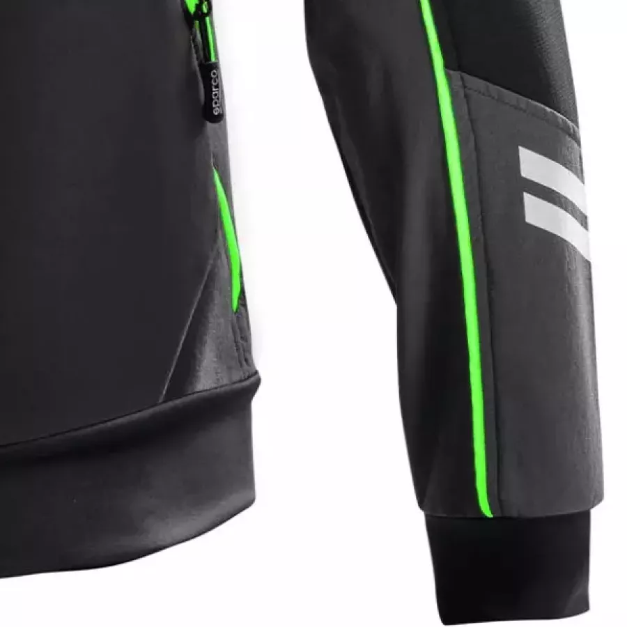 **Reflective Strips** enhance visibility to help you feel more confident when light levels drop.