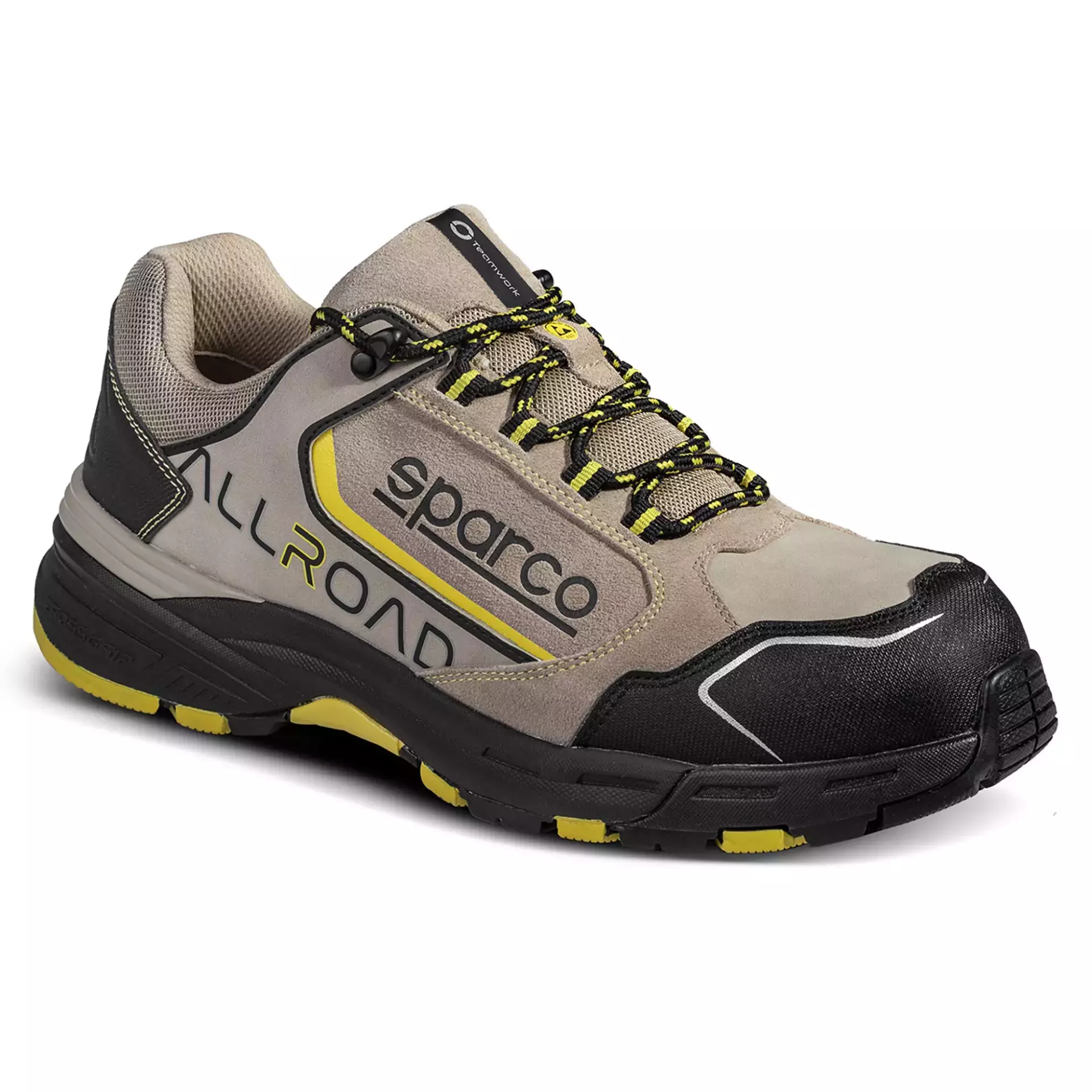 Sparco 07528TAGI, Allroad Roc Turvajalkineet ESD S3S SR FO HRO, beige/keltainen, image 1