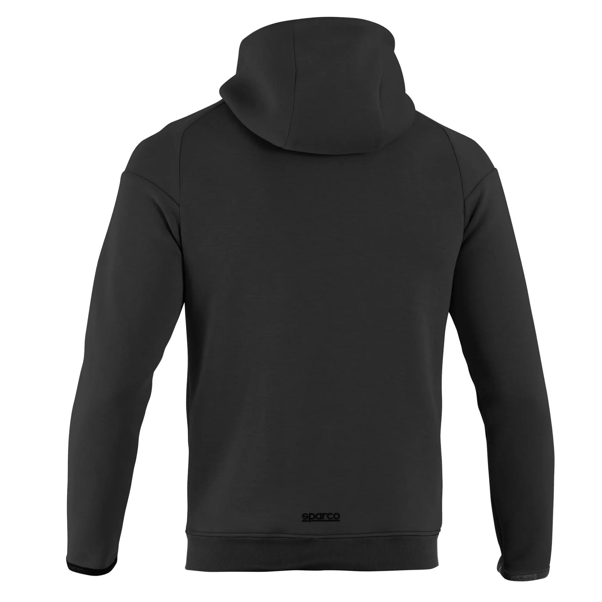 Sparco BMJ0012B0-K01, Hooded Sweatshirt Full Zip, Black, image 2